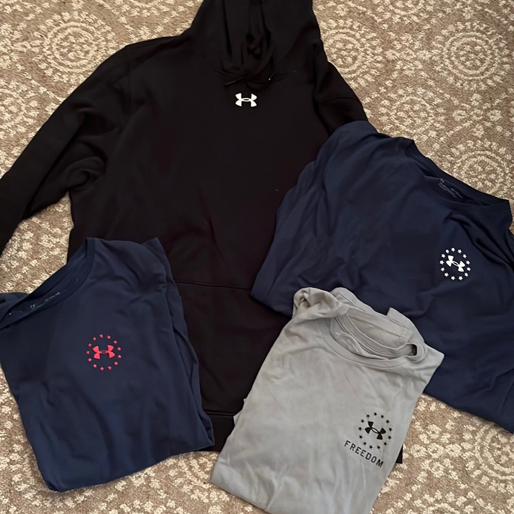Under armour lot size xl and 2xl